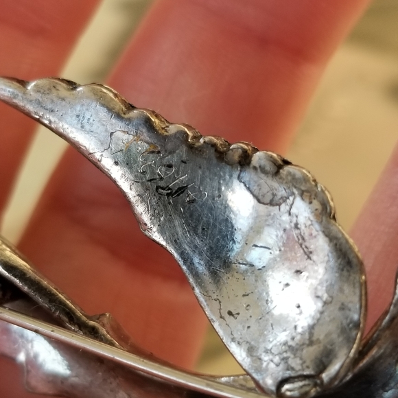 Relisted -Vintage Monet bird brooch pin large silver tone cardinal of paradise - Picture 12 of 13